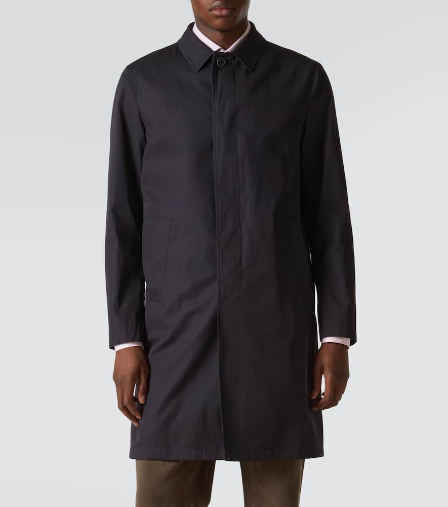 Herno Raincoat In Dean In Blue