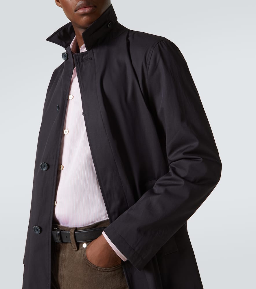 Herno Raincoat In Dean In Blue