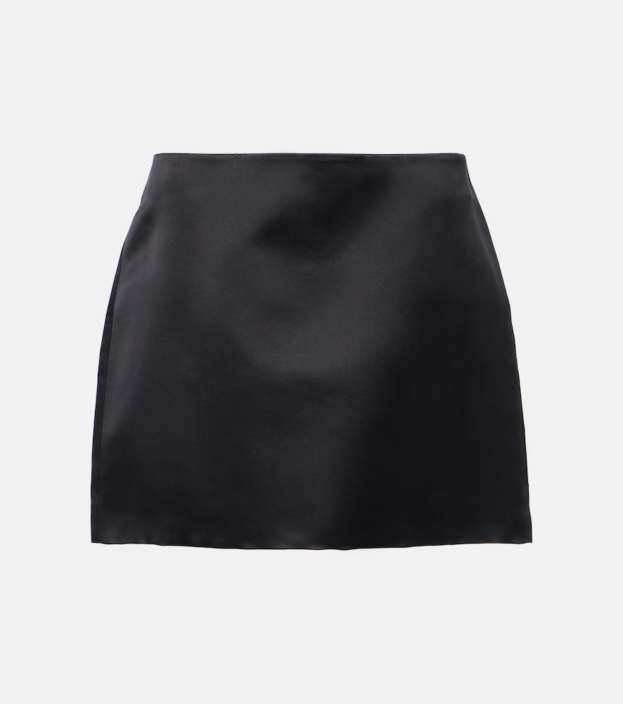 Lisa Yang Silk satin mini skirt