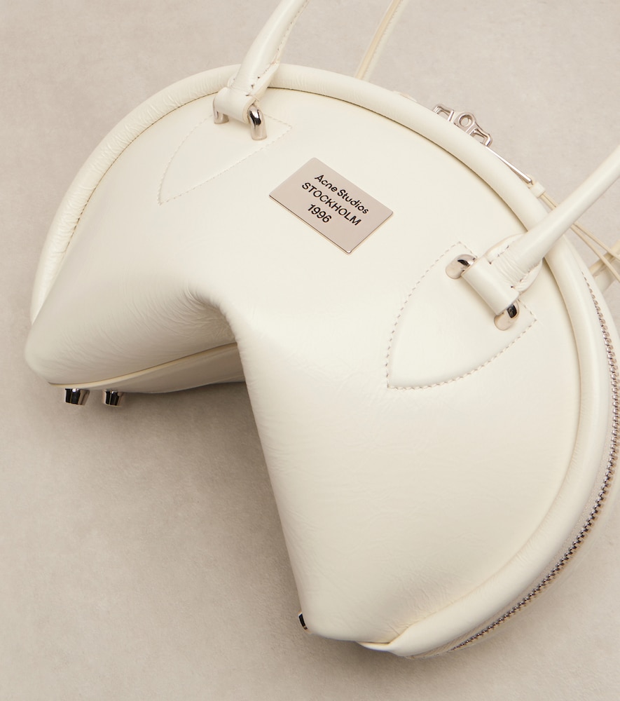  Acne Studios Acne Studios Bowlina Small Leather Shoulder Bag 