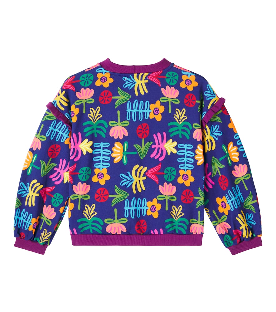 Fabula Fábula Floral Cotton-blend Sweatshirt In Multi