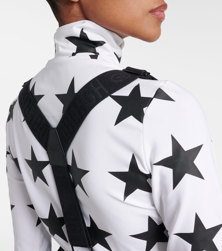 Goldbergh Cowboy Fringed Ski Salopettes In Black