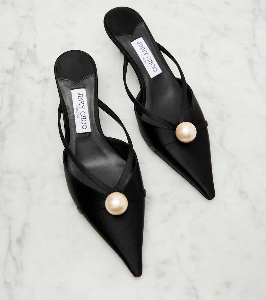 Jimmy Choo Sana Mule 50 In Black