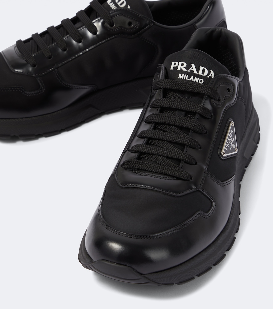  Prada Prada Sneakers Mit Leder 
