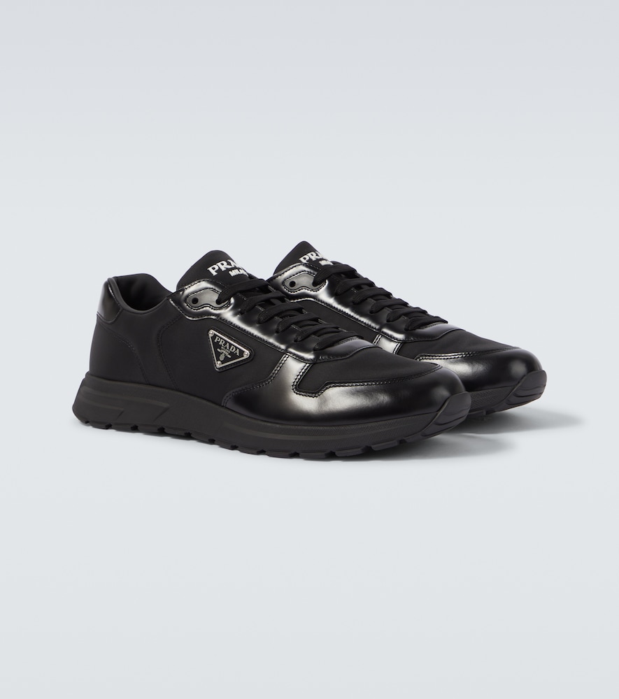  Prada Prada Sneakers Mit Leder 