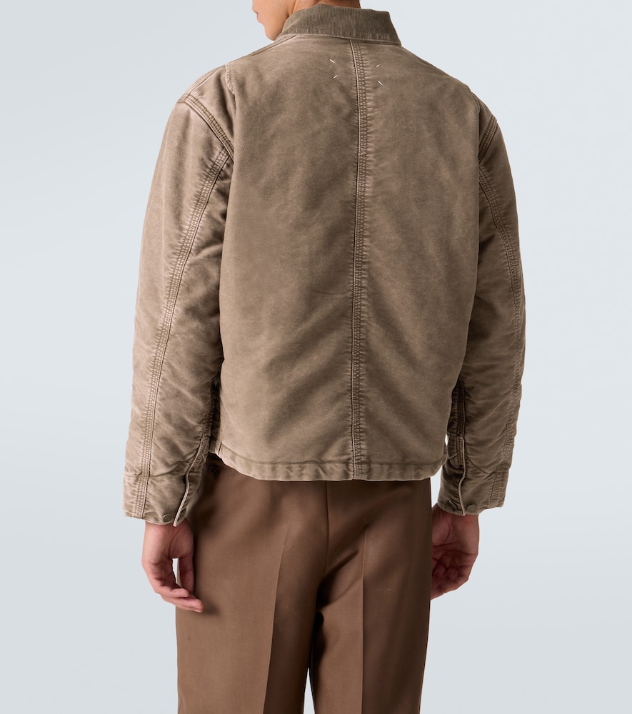  Maison Margiela Maison Margiela Jeansjacke Mit Cord 
