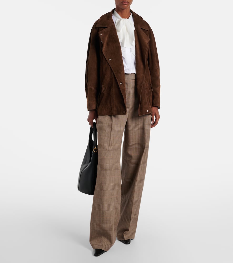 Dorothee Schumacher Pure Power Bow-detail Cotton-blend Poplin Shirt In White