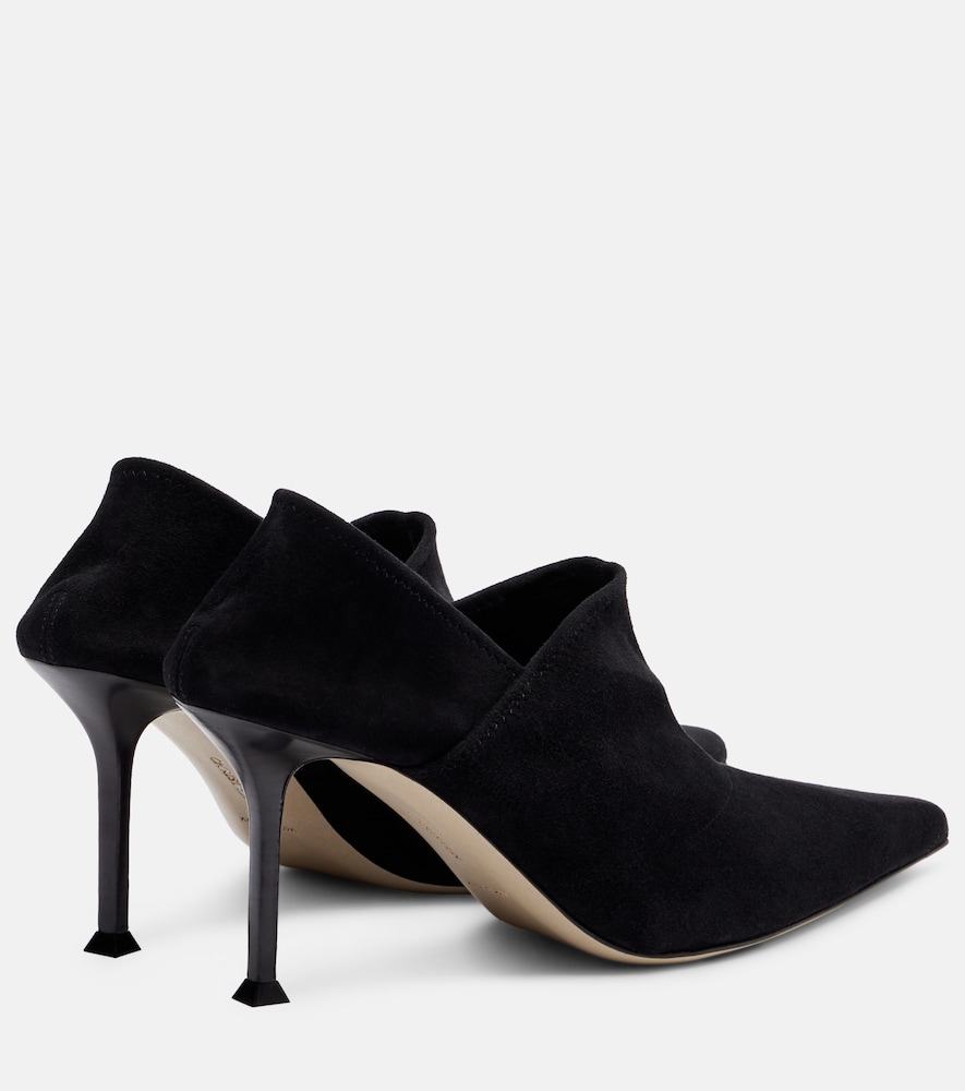 Helix Stretch 75 Suede Pumps