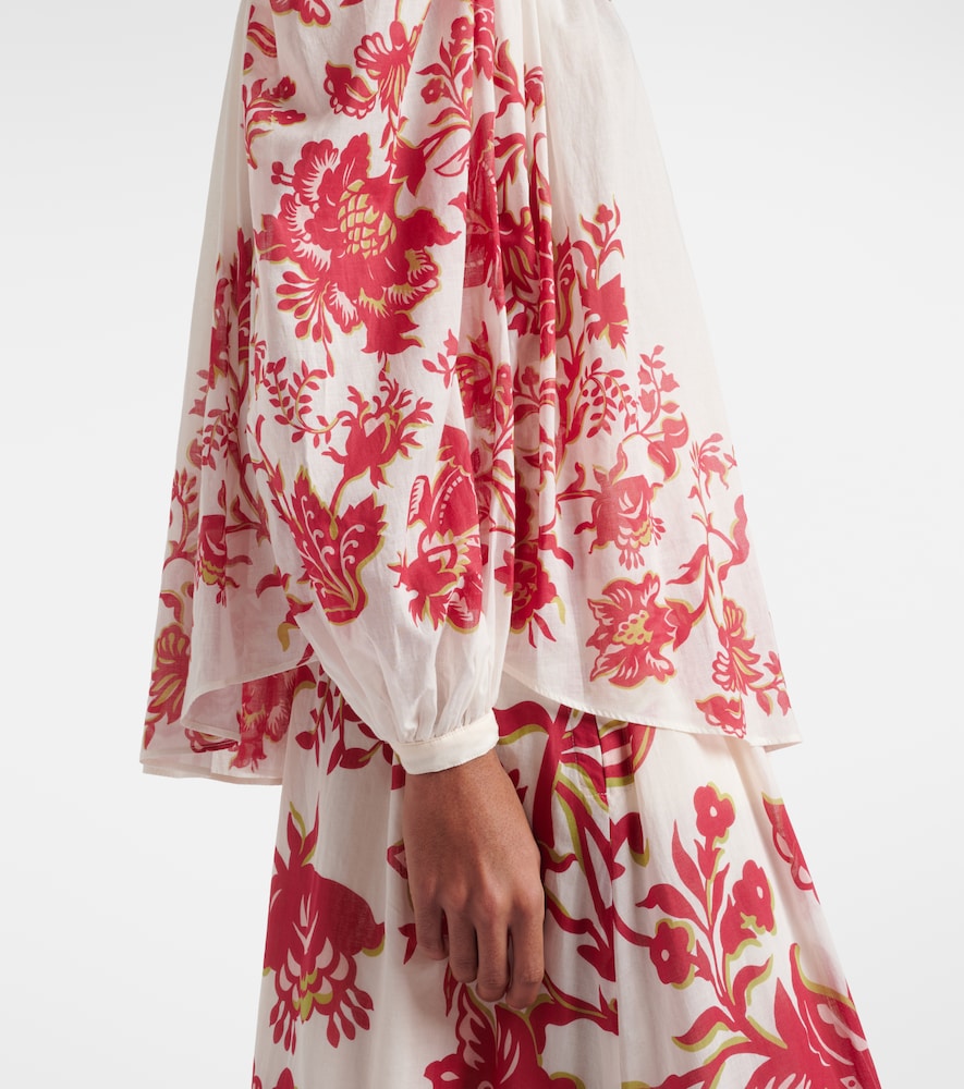  Etro Etro Floral Cotton Voile Blouse 
