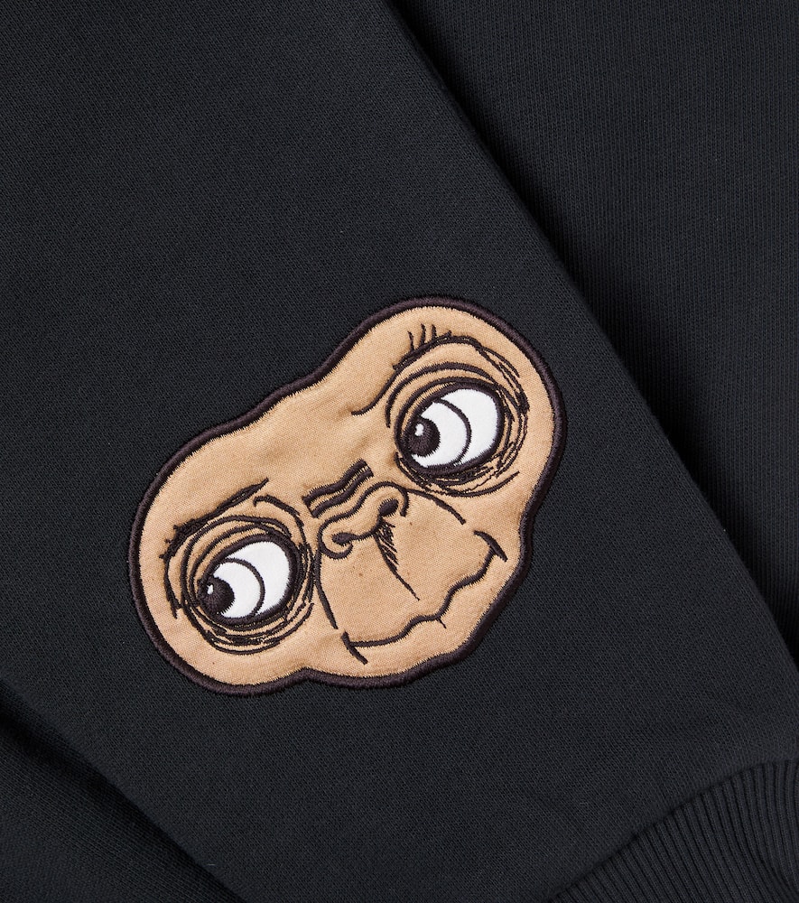 Mini Rodini X E. T. Cotton Jersey Sweatpants In Black