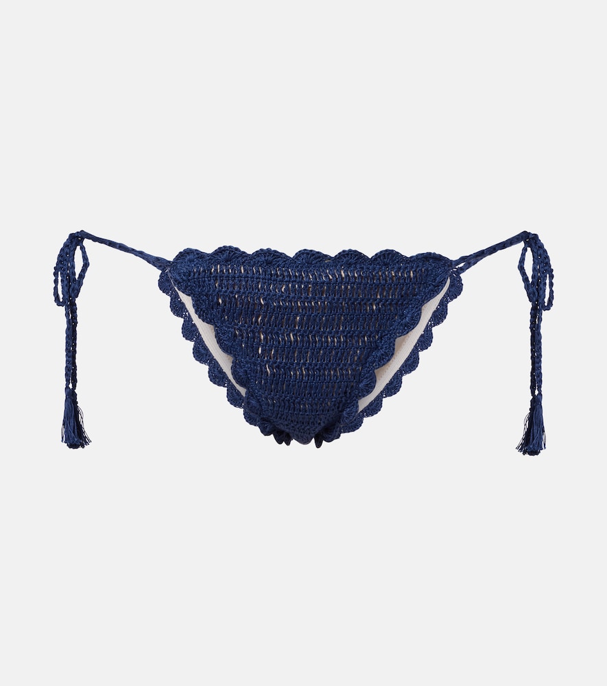 Anna Kosturova Crochet cotton bikini bottom