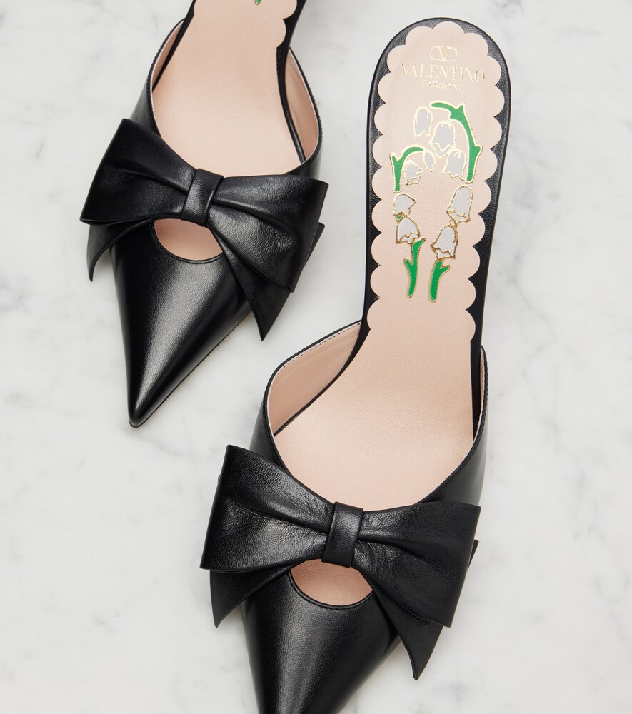  Valentino Garavani Valentino Garavani Mules Aus Leder 