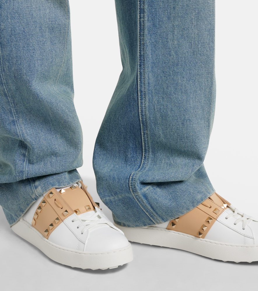 Valentino Garavani Rockstud leather sneakers