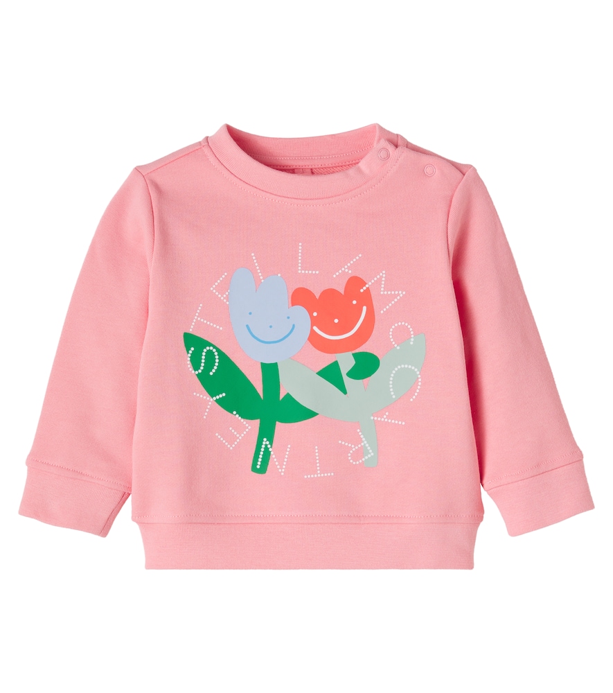 Stella McCartney Kids Baby printed cotton jersey sweatshirt　ステラ マッカートニー キッズ ベビー プリント コットンジャージー スウェットシャツ Stella