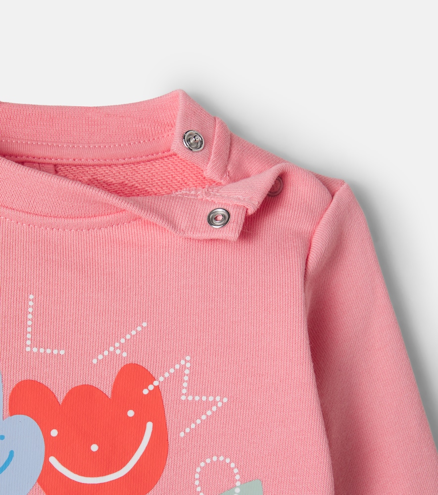  Stella Mccartney Kids Stella Mccartney Kids Baby Bedrucktes Sweatshirt Aus Baumwoll-jersey 