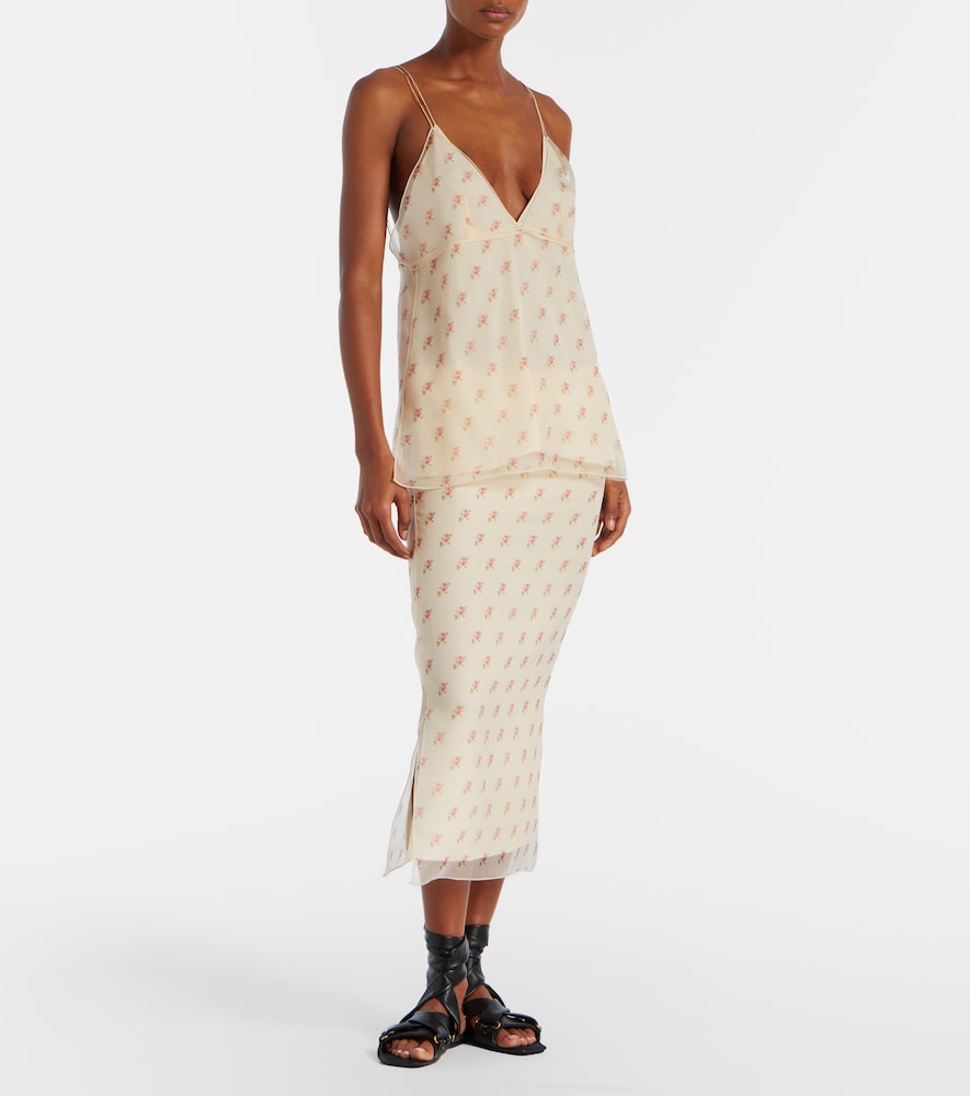  Khaite Khaite Midirock Sydni Aus Seidenorganza 