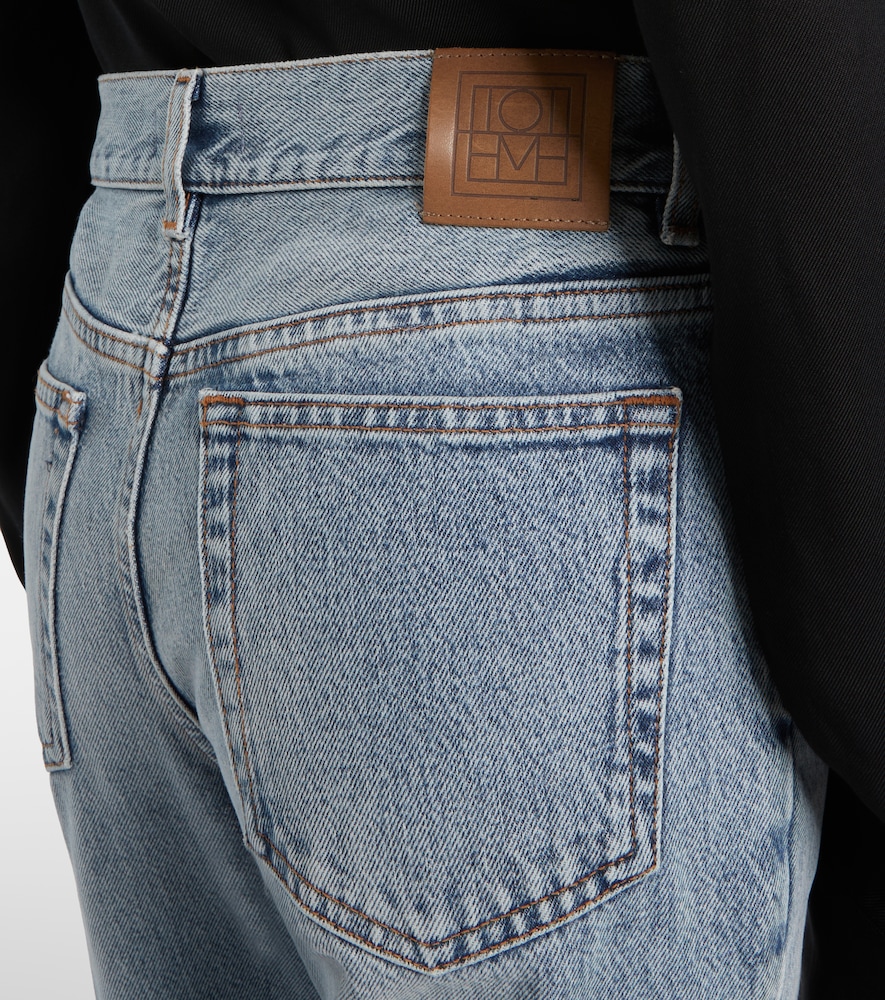 Kick Cropped Flared Jeans