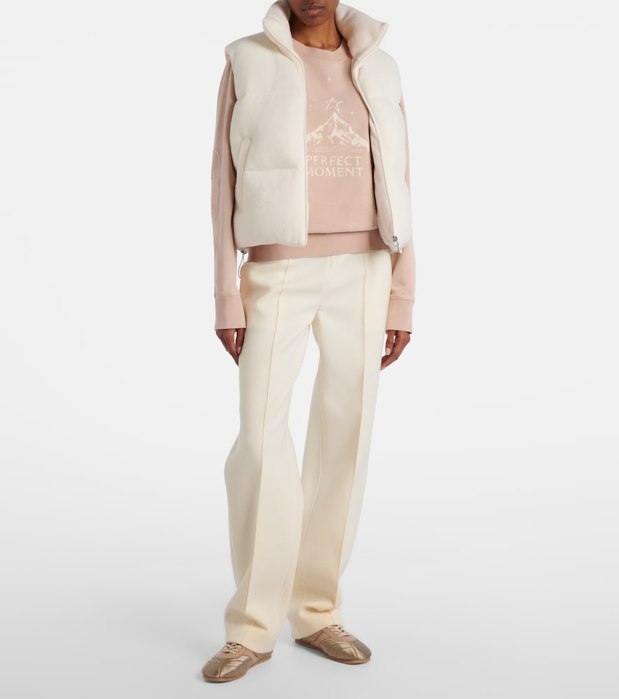  Perfect Moment Perfect Moment Sweatshirt Aus Baumwoll-jersey 