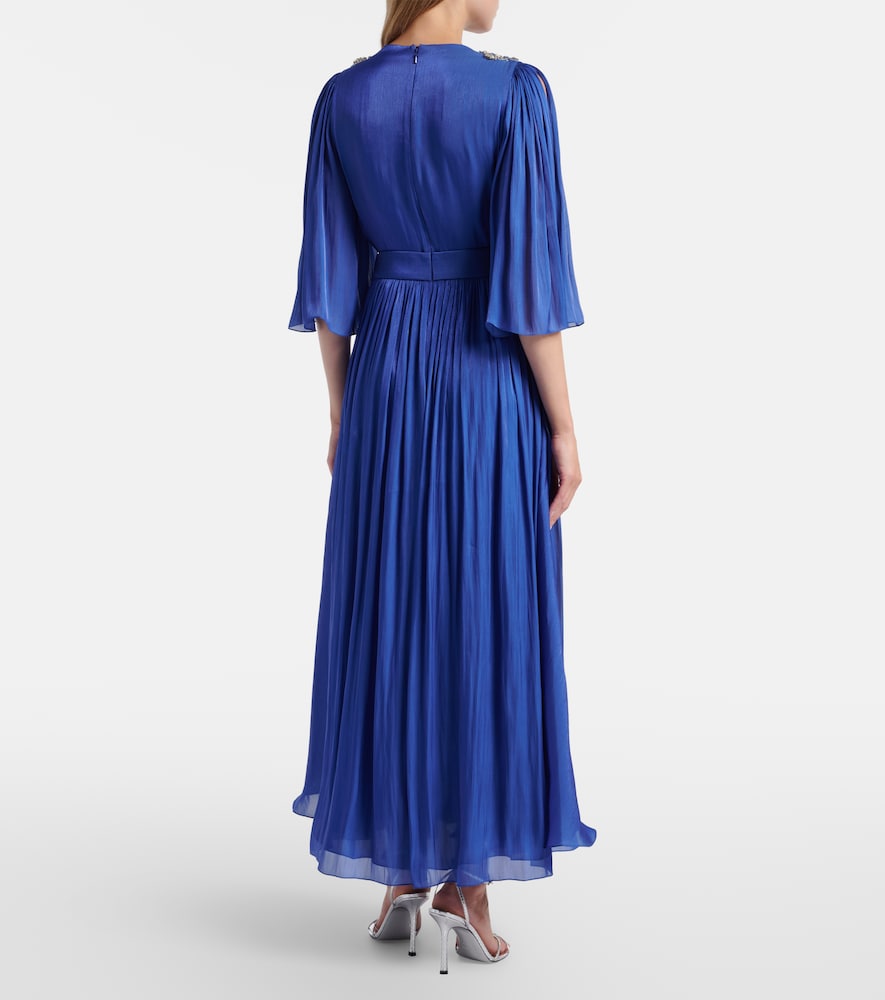  Costarellos Costarellos Verzierte Robe Aus Lurex-georgette 