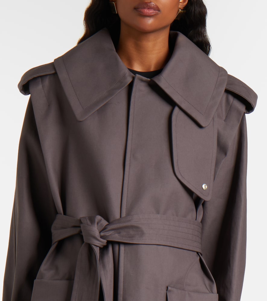  Victoria Beckham Victoria Beckham Gabardina Philippa De Algodón 