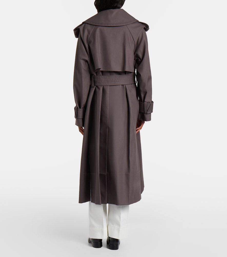  Victoria Beckham Victoria Beckham Gabardina Philippa De Algodón 