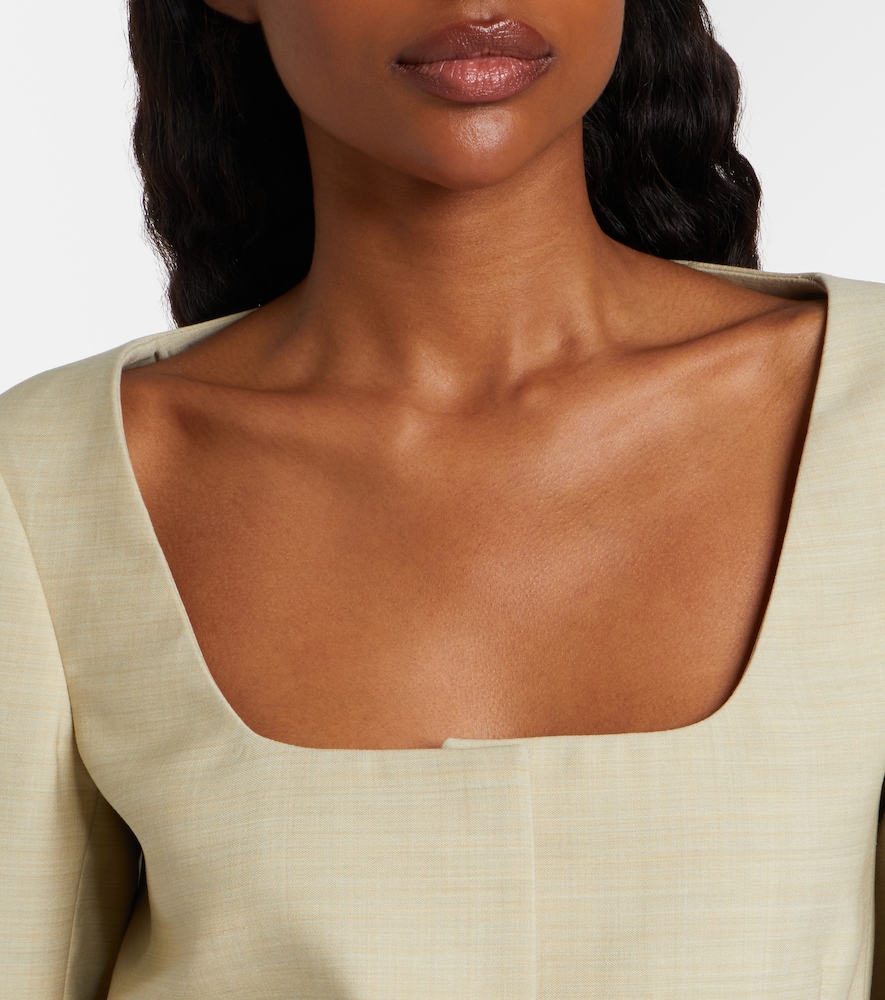  Calvin Klein Collection Calvin Klein Collection Camille Wool Jacket 