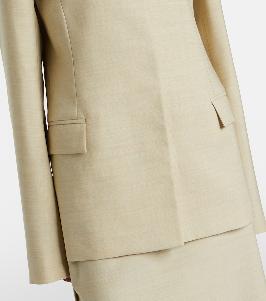  Calvin Klein Collection Calvin Klein Collection Camille Wool Jacket 