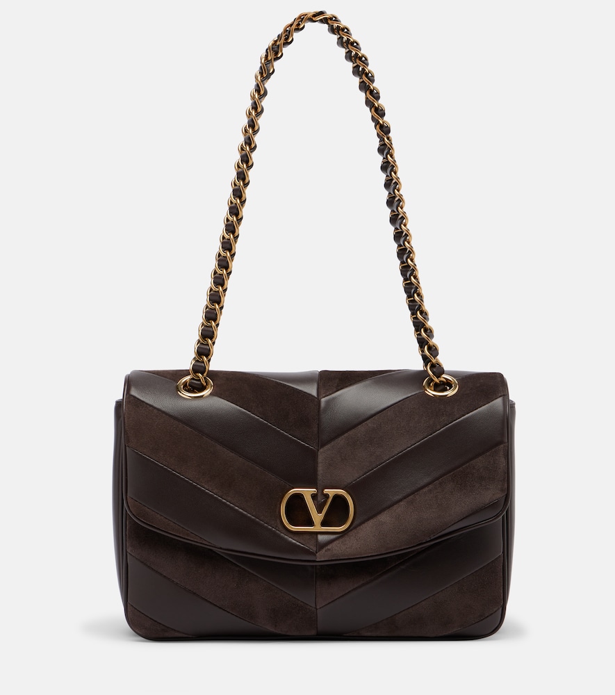 Schultertasche Djuna Medium aus Leder