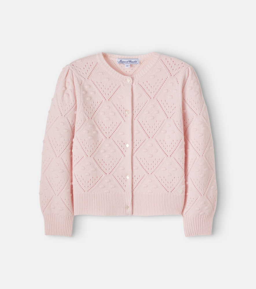 Cardigan aus Strick