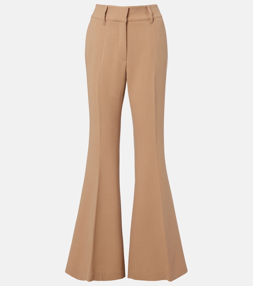 Gabriela Hearst Rhein virgin wool flared pants