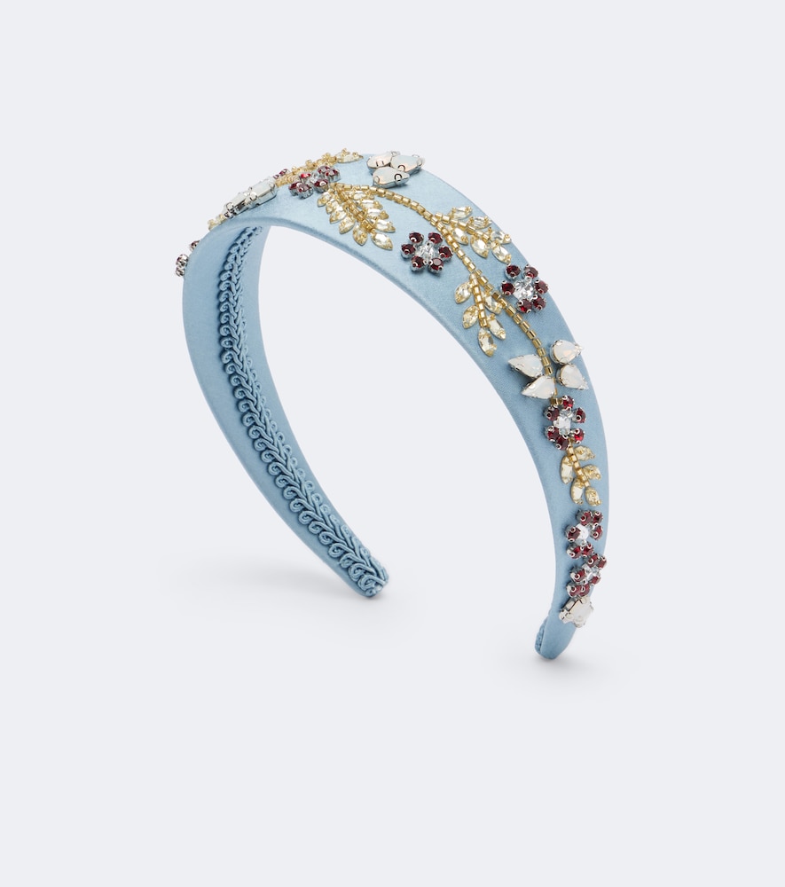 Verziertes Haarband aus Satin