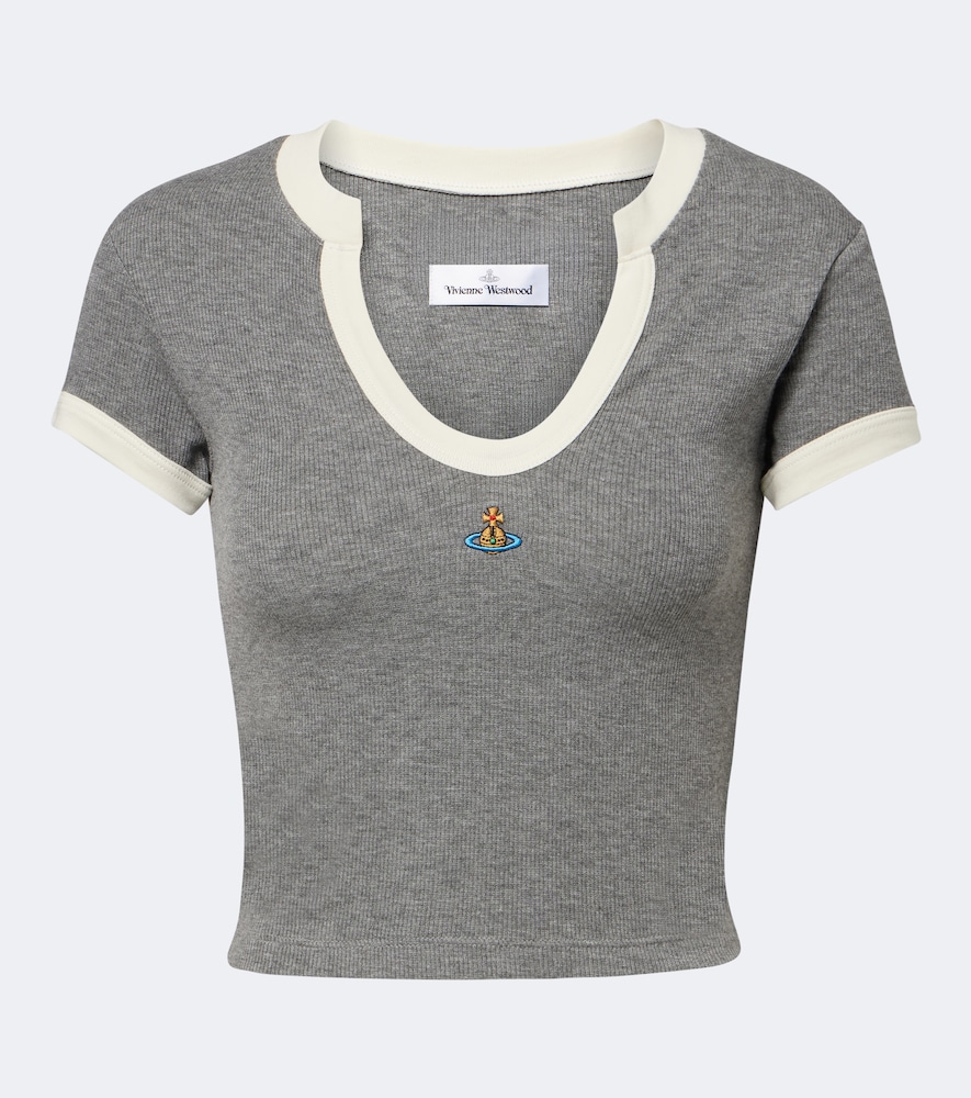 T-shirt Baby Lima in maglia a coste