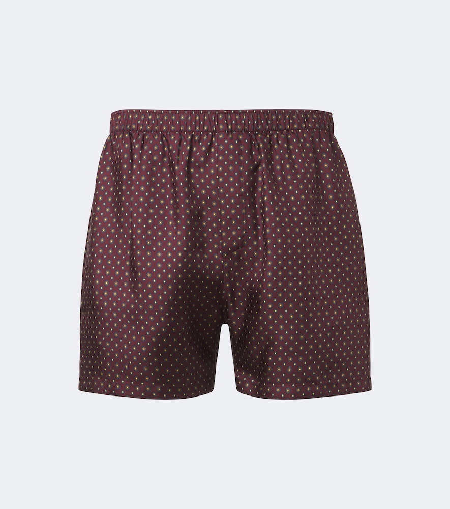Shorts aus Seide