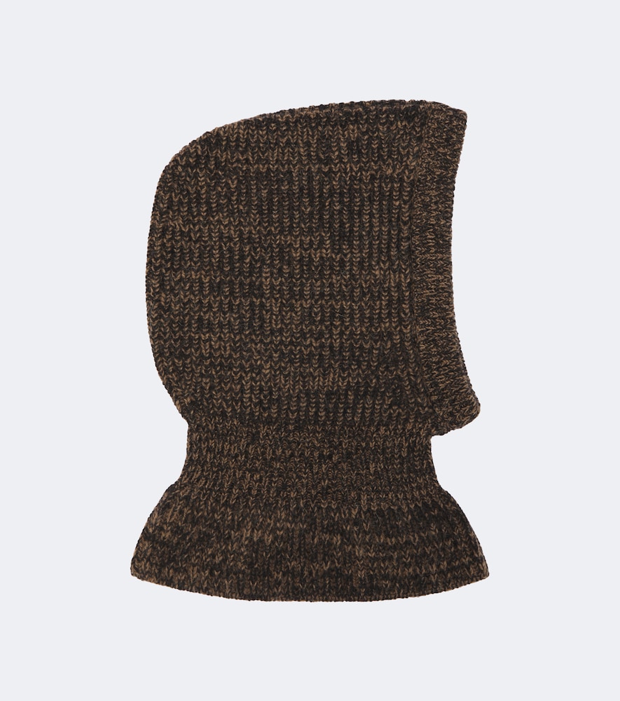 Balaclava aus Alpakawolle aus Yakwolle