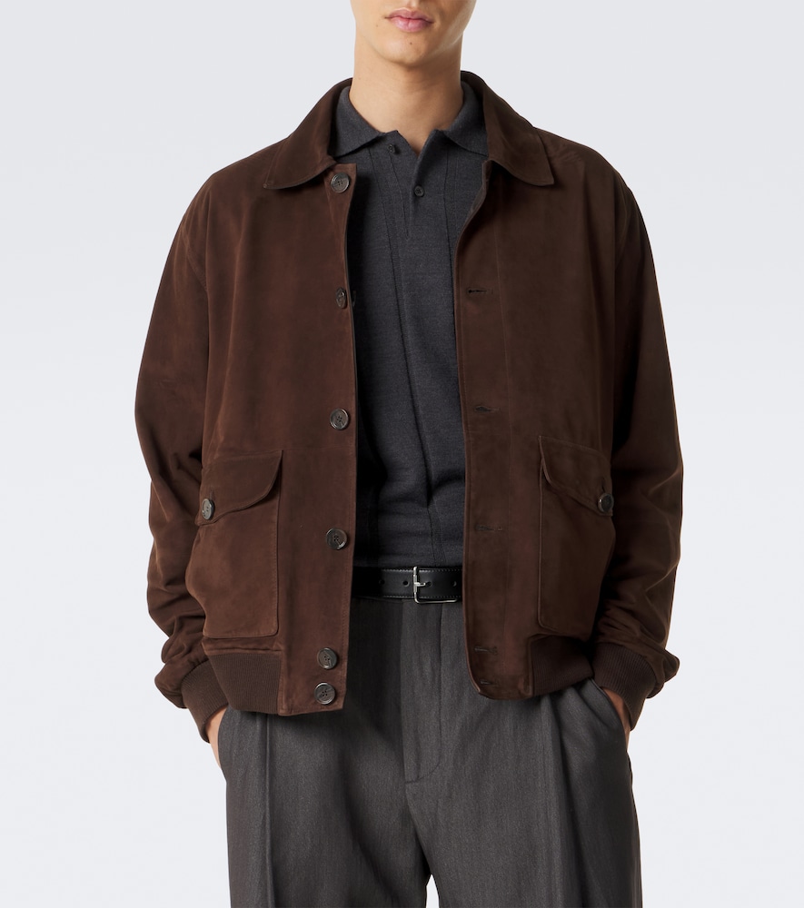Tomme Reversible Suede Blouson Jacket