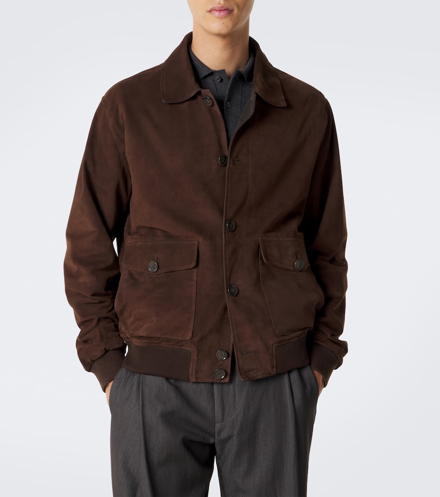 Tomme Reversible Suede Blouson Jacket