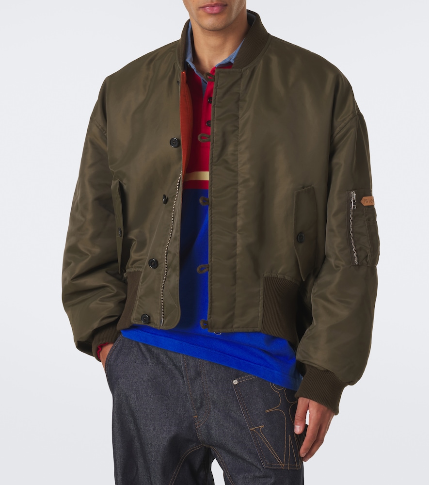 Oversized Bomber Jacket
