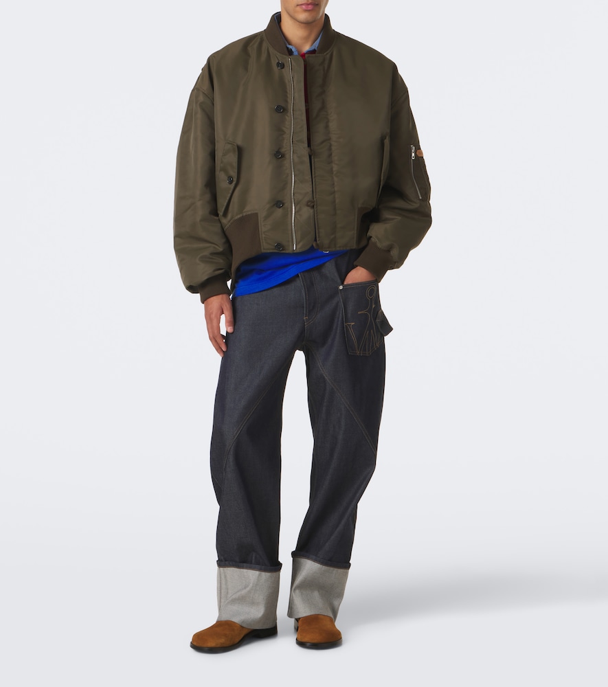 Oversized Bomber Jacket