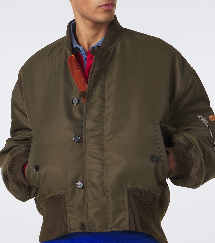 Oversized Bomber Jacket