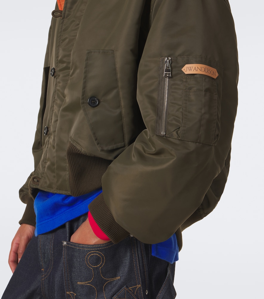 Oversized Bomber Jacket