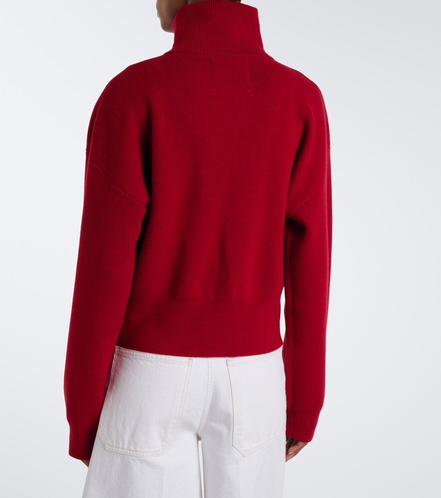 N°385 Xtra Cute Cashmere Zip-Up Sweater