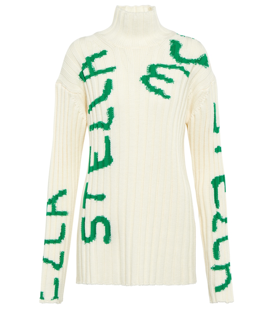 Stella McCartney x Ed Curtis Pull imprim en laine mlange 397 €