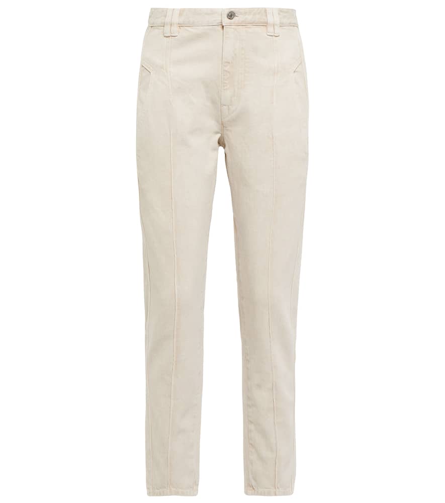 Marant Etoile Tilly high-rise straight jeans