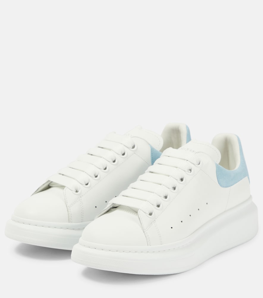  Mcqueen Mcqueen Oversized Leather Sneakers 