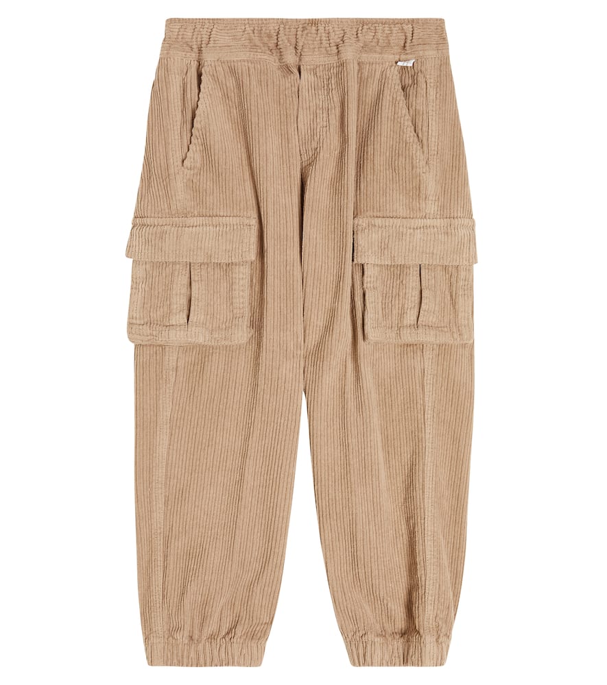 IL GUFO COTTON CORDUROY CARGO PANTS