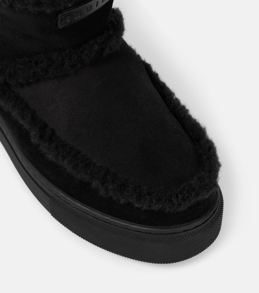 Inuikii Classic Suede Ankle Boots In Black