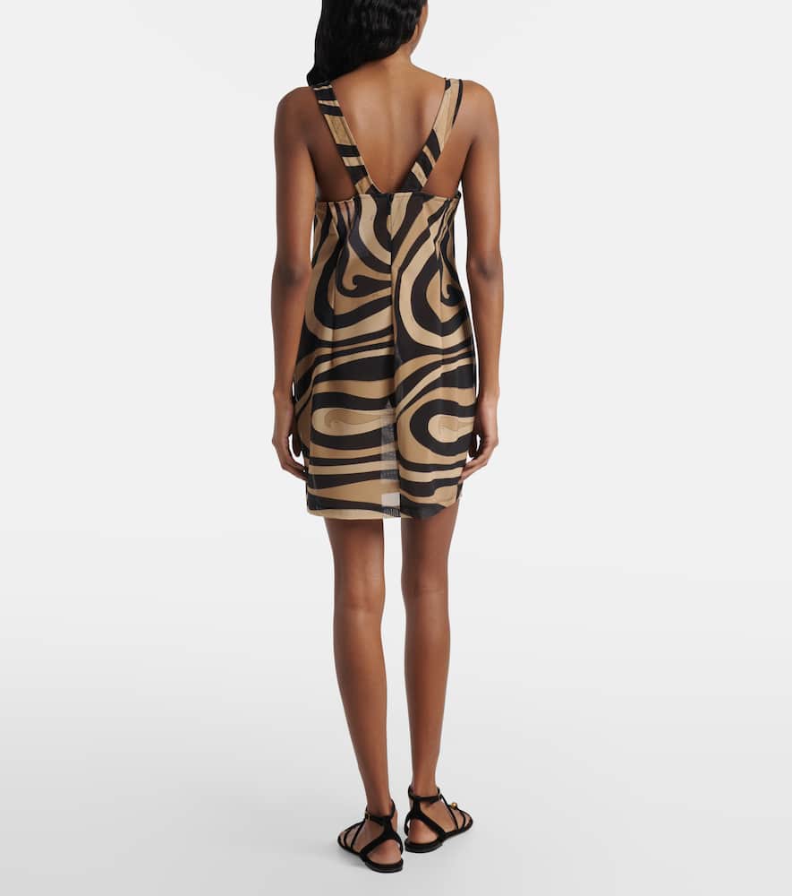 Pucci Marmo Mesh Minidress