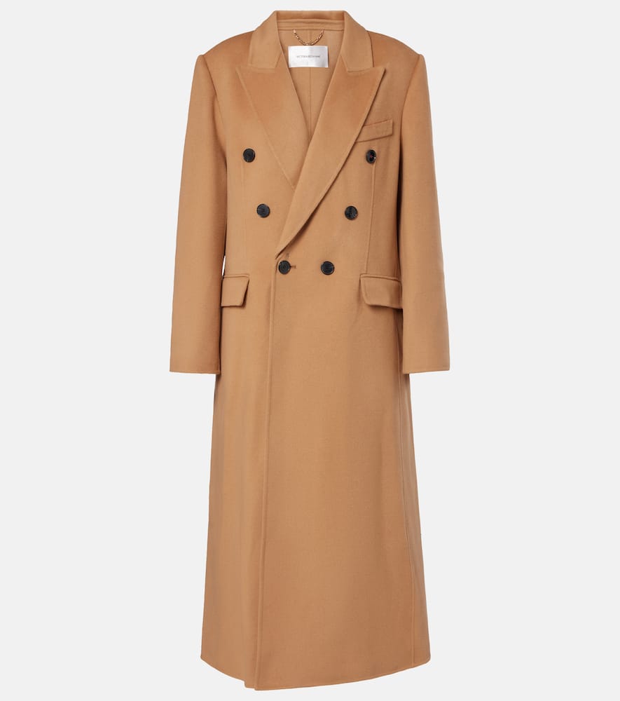 Wool and cashmere coat