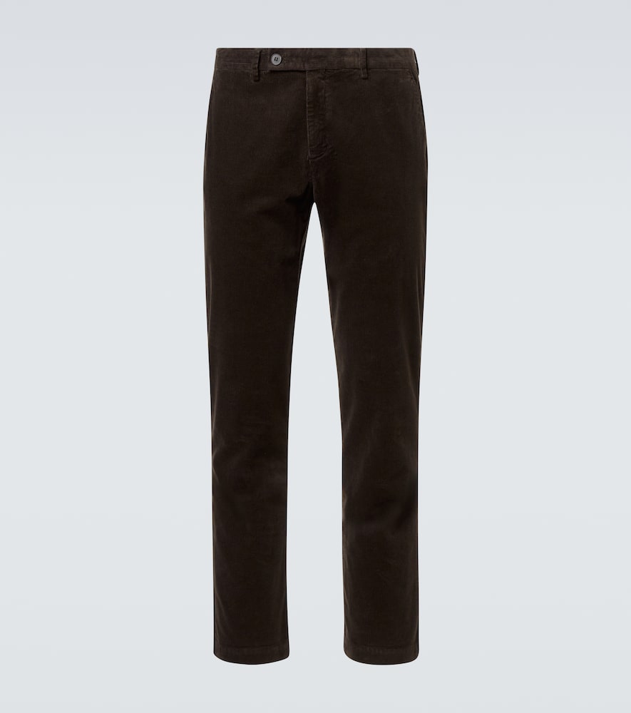 Sunspel Pantaloni regular in velluto a coste di cotone