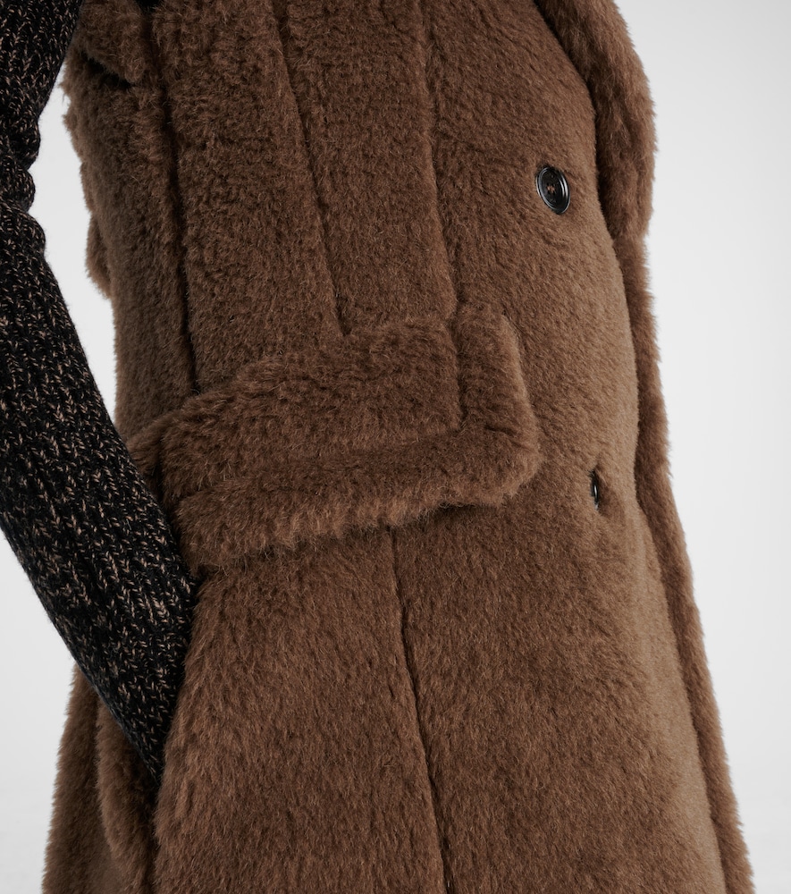  Max Mara Max Mara Alpaca, Wool, And Silk Teddy Coat 